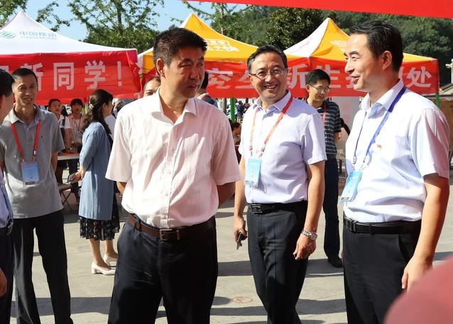 买球的app官网迎新工作圆满完成